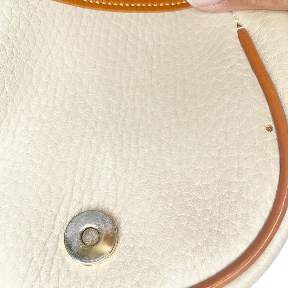 Vintage Dooney & Bourke 90s AWL Big Duck Crossbody Cream - Picture 8 of 16